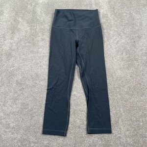 Lululemon Align Yoga Cropped Legging High Rise Women's‎ Size 4 Black LW6BDTS